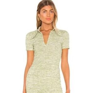 Song of Style Nema Top in Green Heather Sz. L